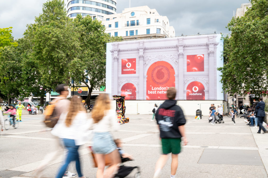 Vodafone, MarbleArch, JULY- 23 -14