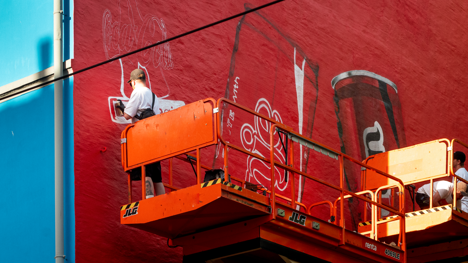 Coca-Cola mural