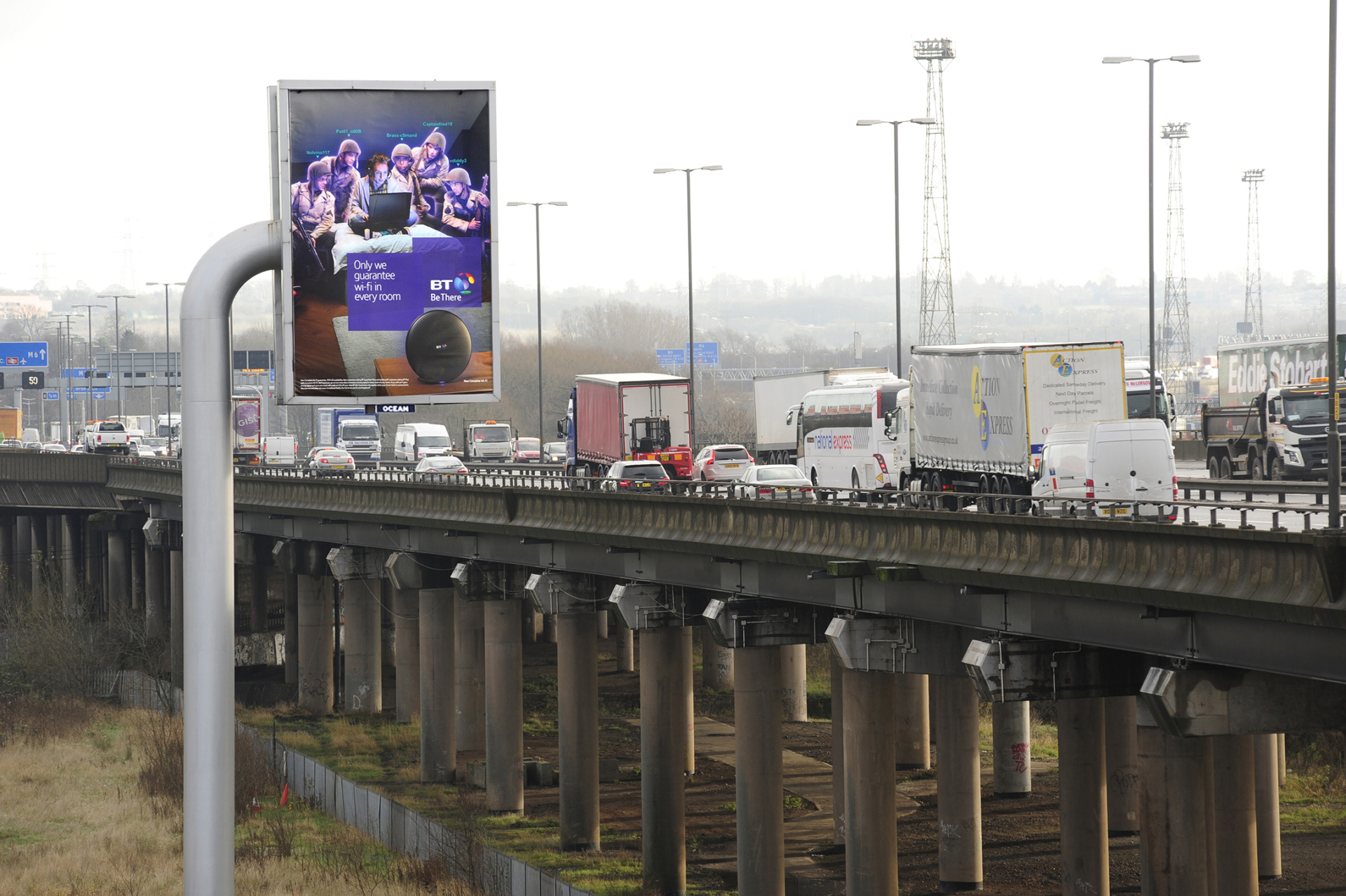M6, Westbound, 25-01