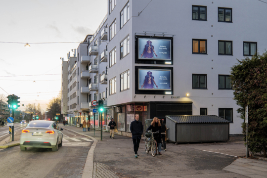 Comfyballs, Billboards Oslo, Nov25
