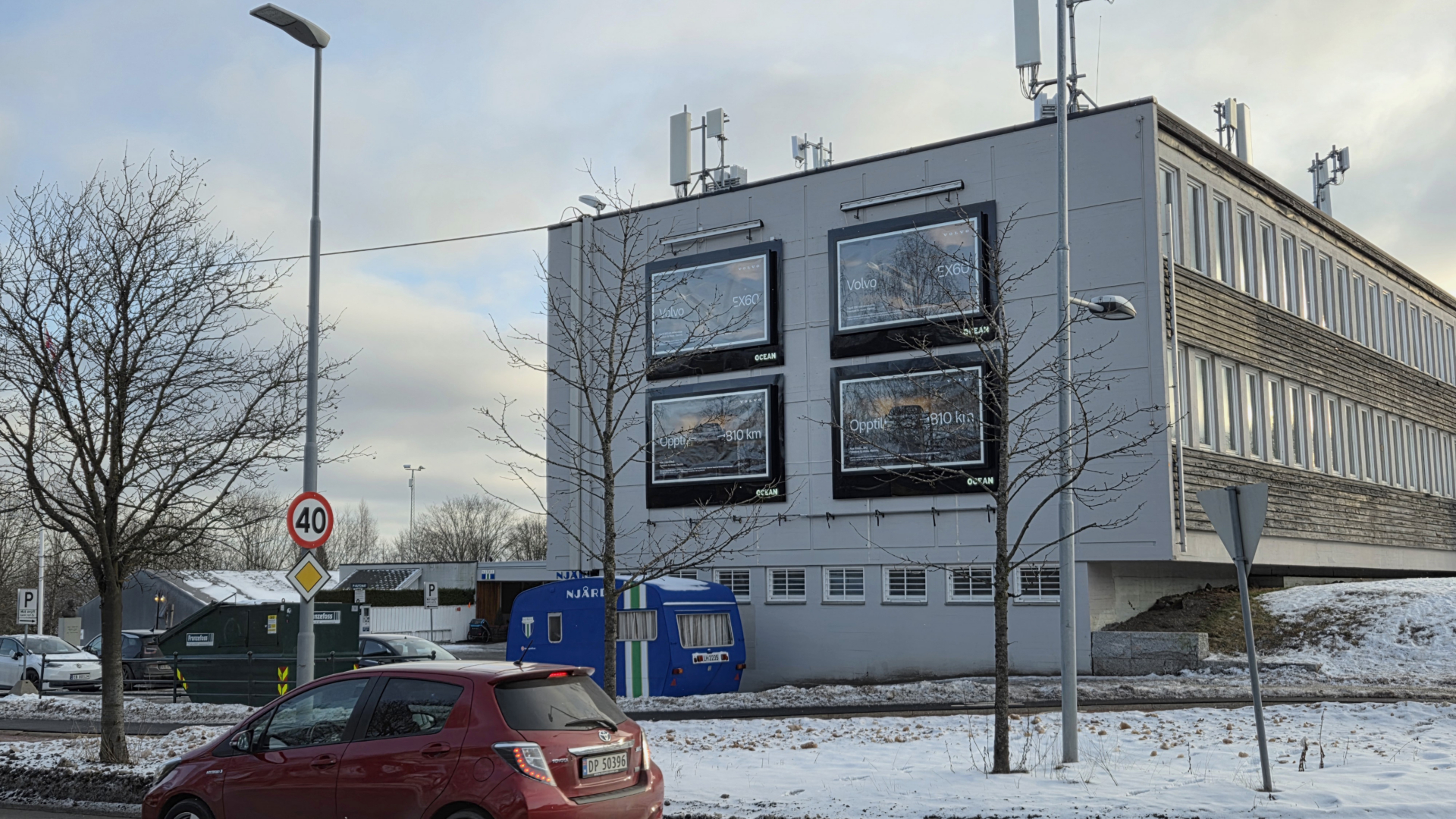 Volvo, Oslo Billboards, Jan26 2