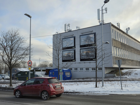 Volvo, Oslo Billboards, Jan26 2