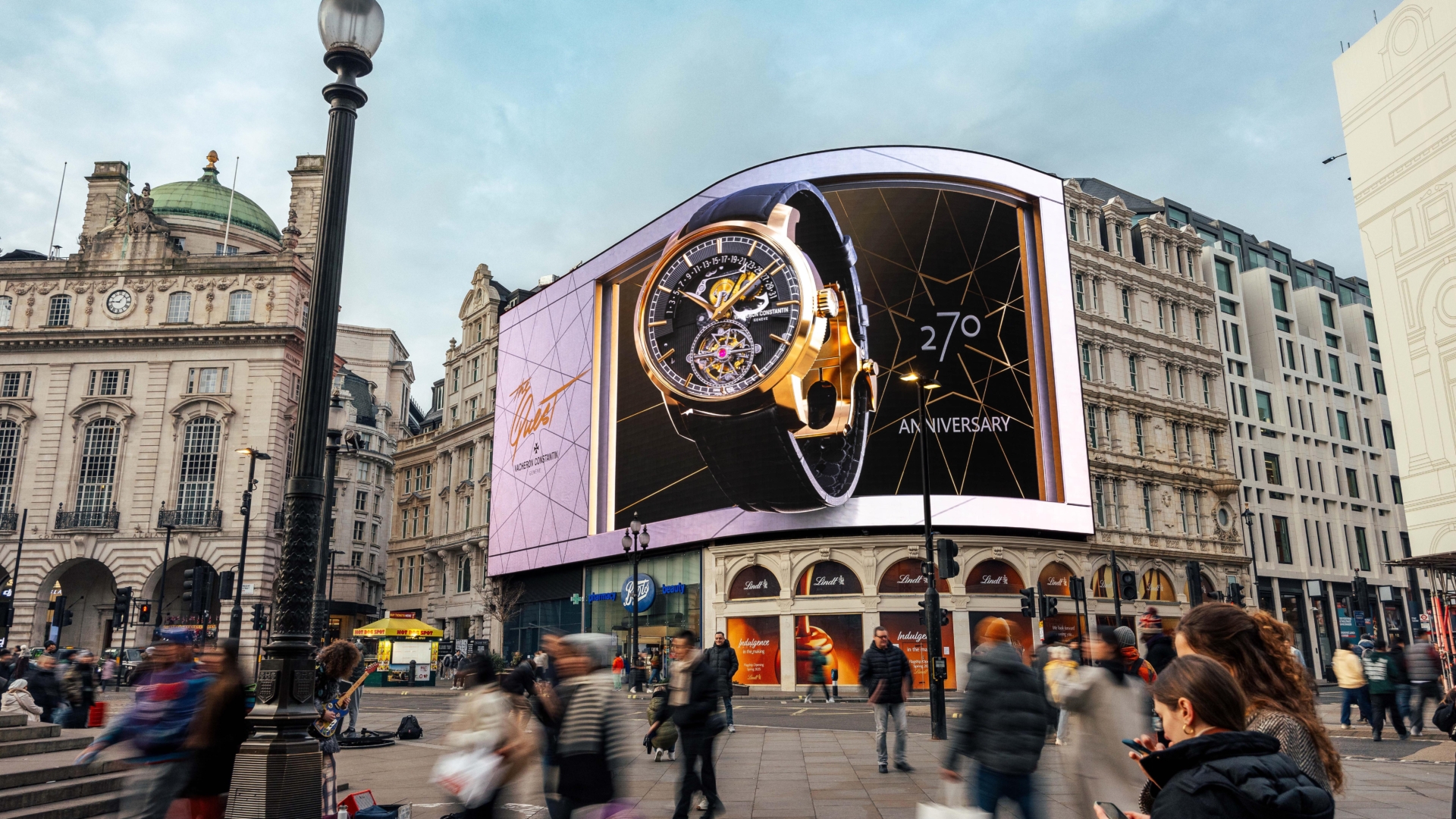 Piccadilly Lights - Ocean - Landsec - Feb 2025 - Vacheron Constantin