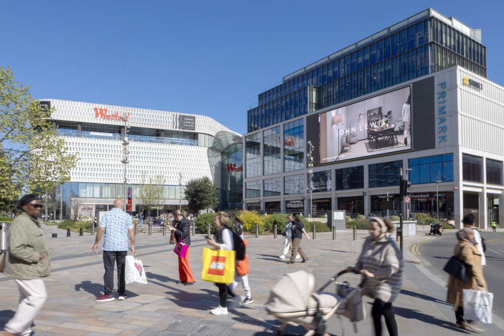 John Lewis, WestfieldSQ, April-25-01