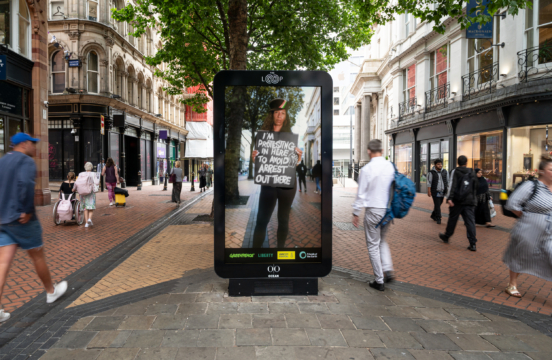 Jen Reid Billboard Birmingham