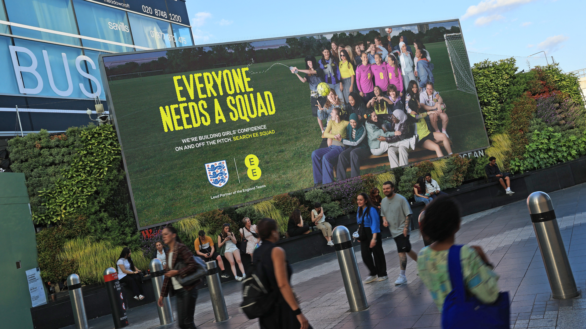 Women's Euros Westfield London
