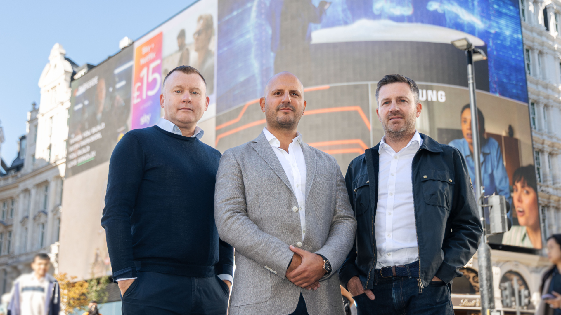 L-R Phil Hall Stephen Joseph Nick Shaw