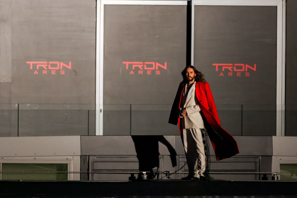 UK Event of Disney’s 'Tron: Ares' at Piccadilly Lights, London