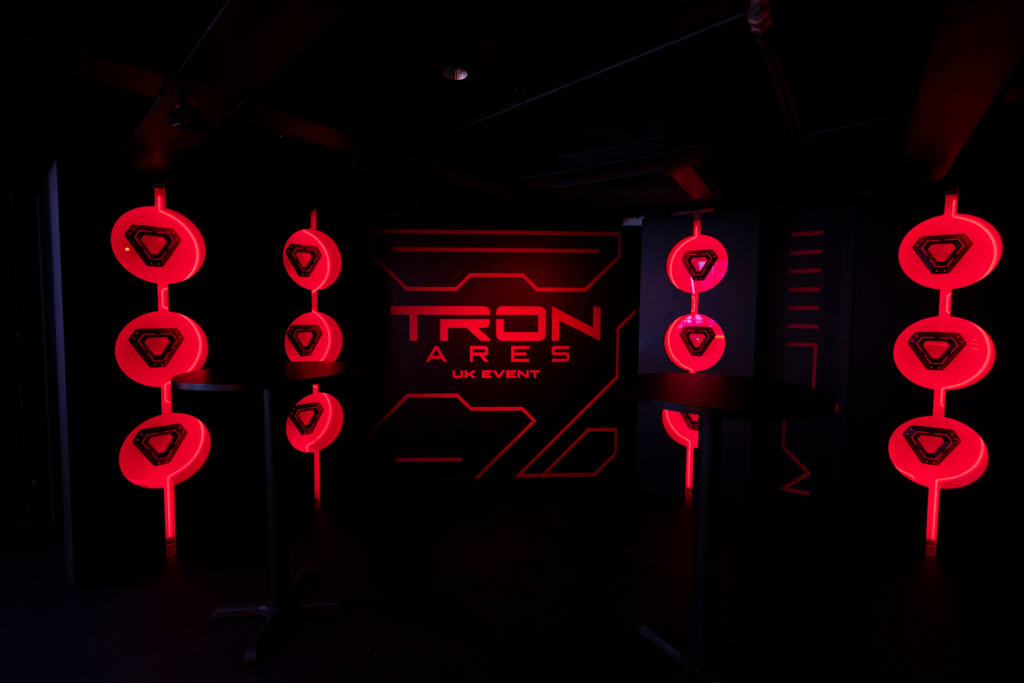 UK Event of Disney’s 'Tron: Ares' at Piccadilly Lights, London