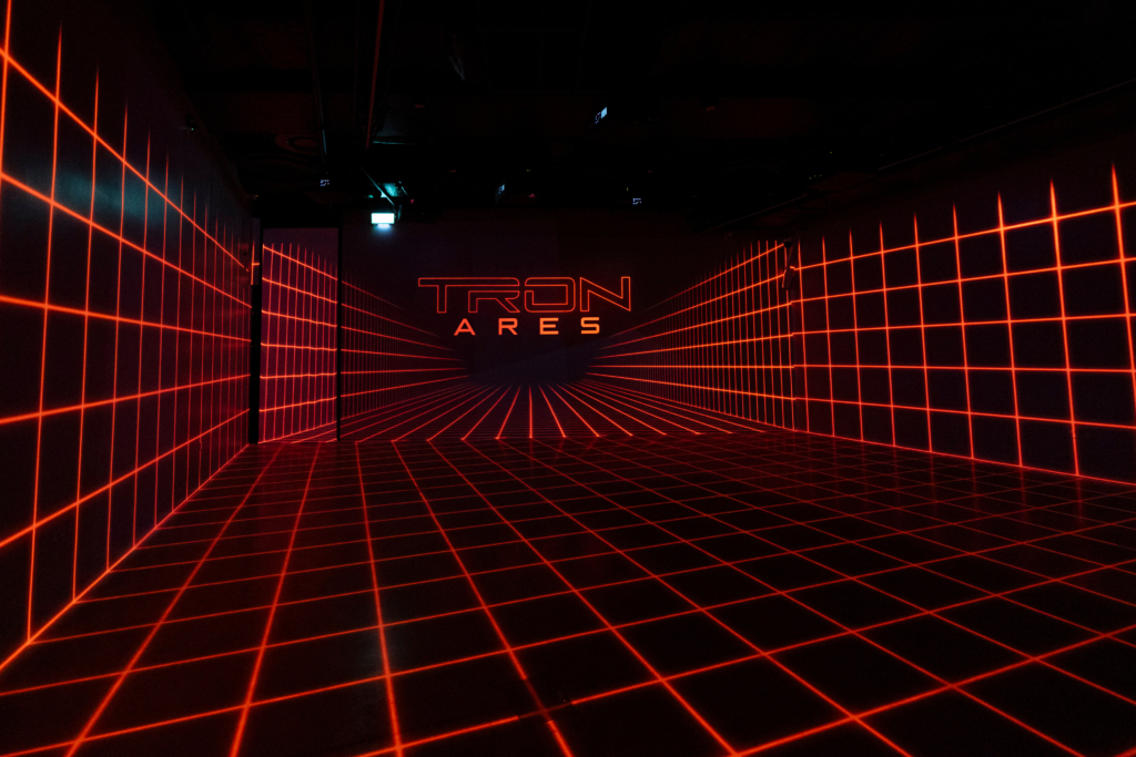 UK Event of Disney’s 'Tron: Ares' at Piccadilly Lights, London