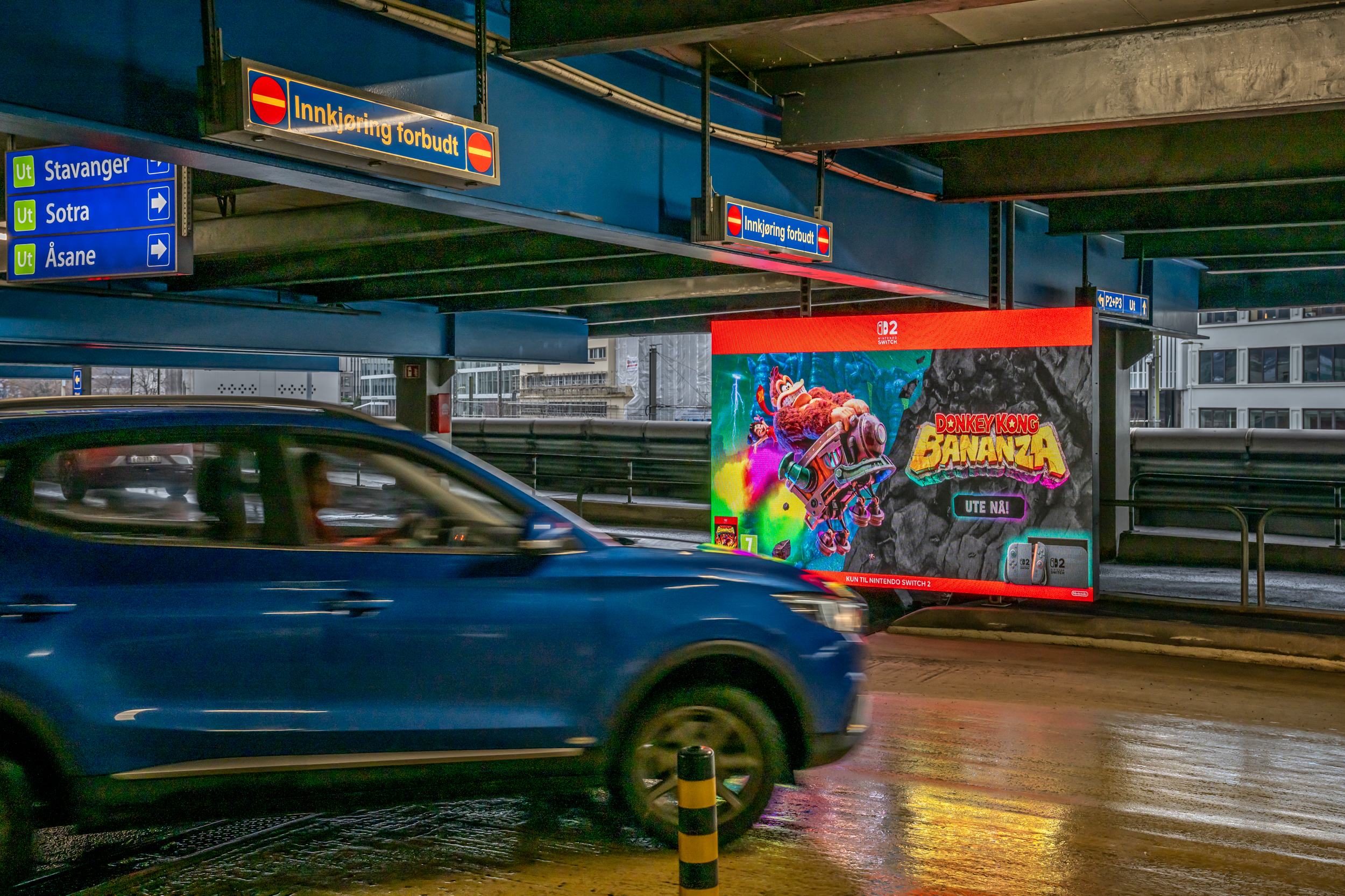 Bergsala, Carpark Bergen, Okt25 1