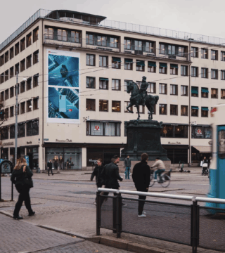 Banner SE Kungsportsplatsen