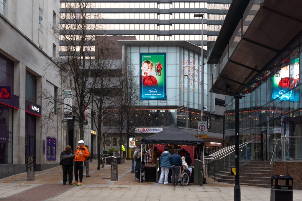 Disney, 20th December Leeds Bond St Disney plus