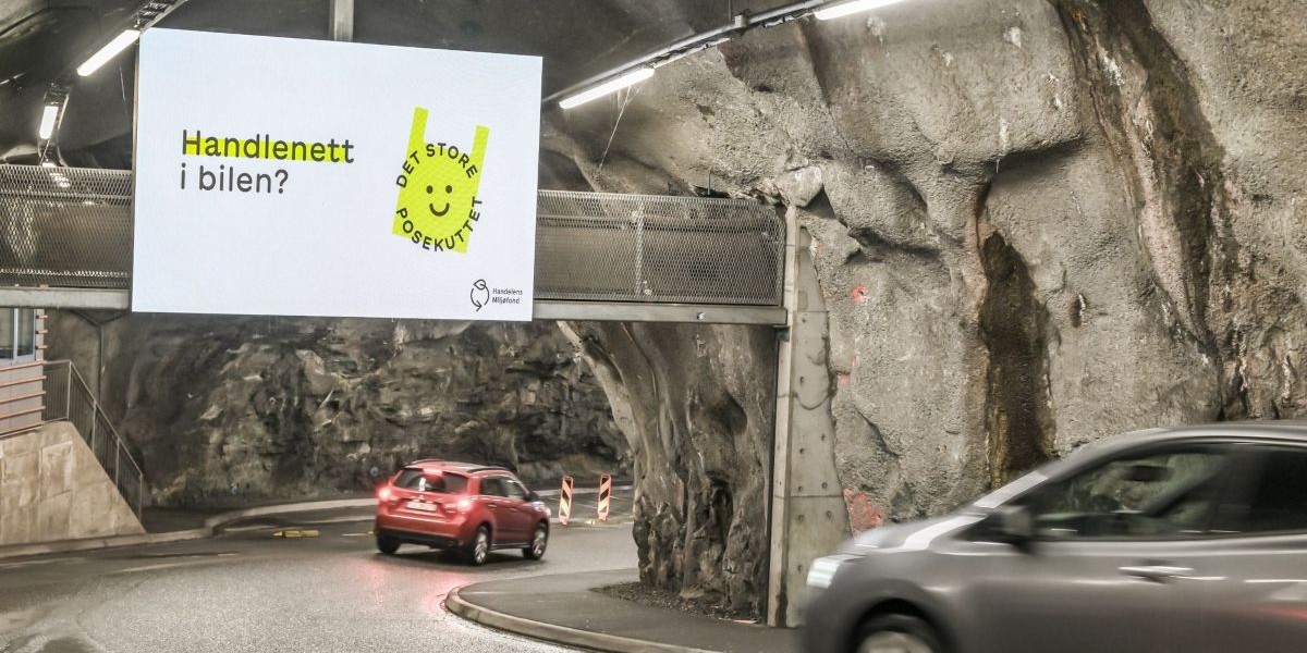 Handlenett i bilen