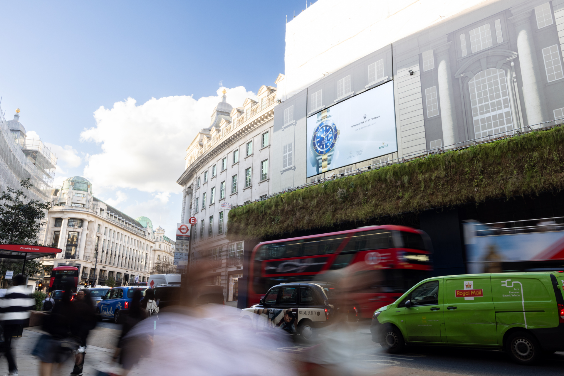 Rolex, Regent st banner, Sept-26-7